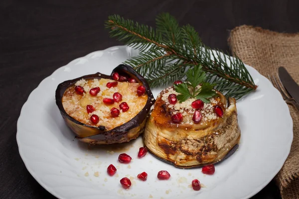 Vegetarian Christmas Dish — Stock Photo, Image