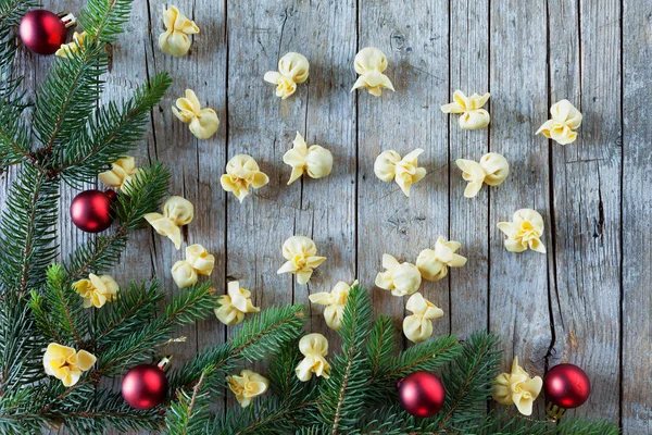 Saccottini Pasta Background — Stock Photo, Image