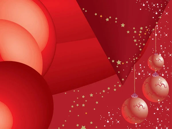 Abstract Christmas Background — Stock Vector
