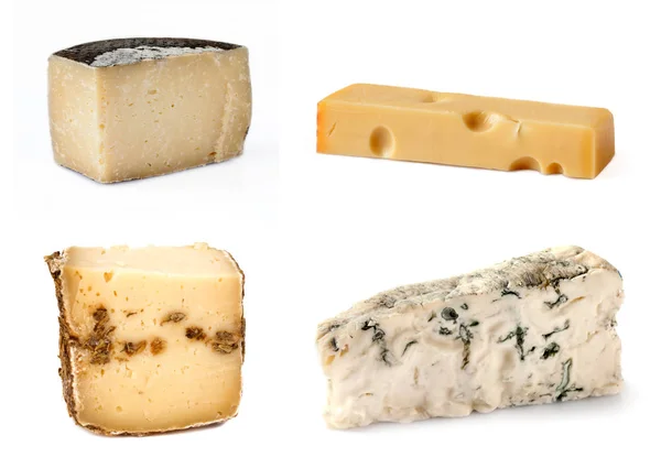 Various Types Of Cheese — Stock Photo, Image