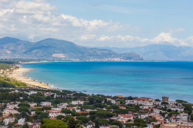 Sperlonga Ve Deniz Yukarıda Görüş