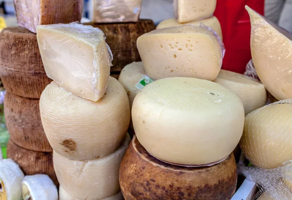販売中のチーズ — ストック写真