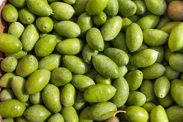 Green Olives Background — Stock Photo, Image