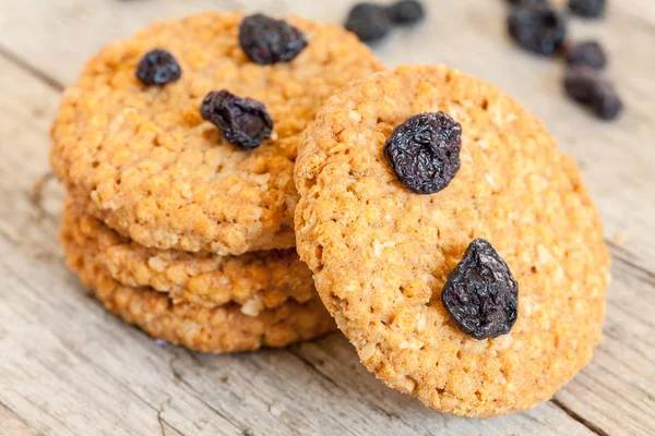 Ceareal Cookies mit trockenen Blaubeeren — Stockfoto