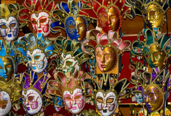 Venetian Masks In Sale — Stock Photo, Image