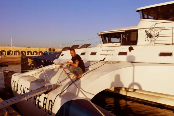 Brigitte Bardot Sea Shepherd fartyg — Stockfoto