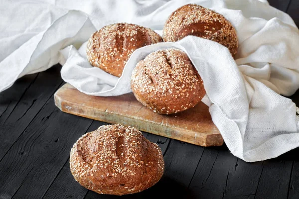 Pão com sementes — Fotografia de Stock