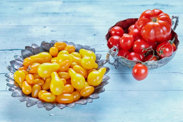 Variedades de tomates — Fotografia de Stock