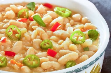 beyaz fasulye çorbası