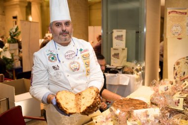 Panettone ve Pandoro Roma İtalya'nın ulusal Fuar