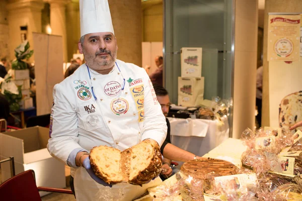 National Fair of Panettone and Pandoro Rome Italy — Stock Photo, Image