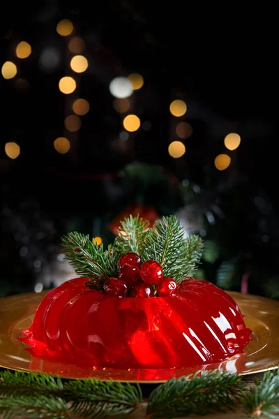 Geleia de Natal Vermelho — Fotografia de Stock