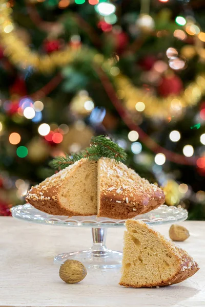 Kerstmis zoet brood — Stockfoto