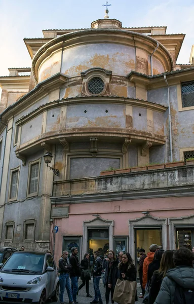 Via Degli Uffici Del Vicario Rome — 스톡 사진