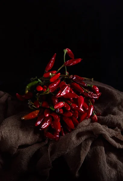 Dry chillli peppers — Stock Photo, Image