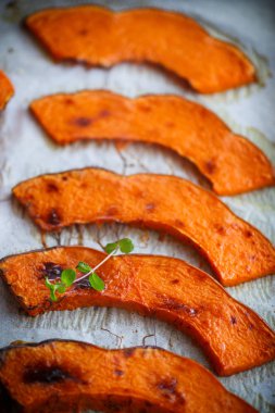 tatlı pişmiş kabak