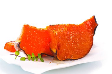 tatlı pişmiş kabak