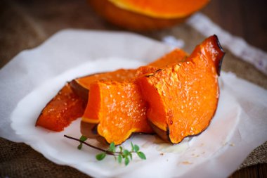 tatlı pişmiş kabak