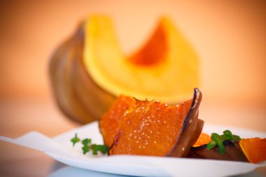 tatlı pişmiş kabak