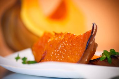 tatlı pişmiş kabak