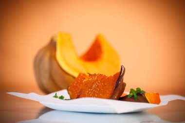 tatlı pişmiş kabak