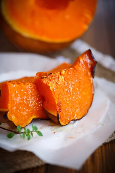 tatlı pişmiş kabak