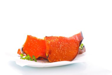 tatlı pişmiş kabak