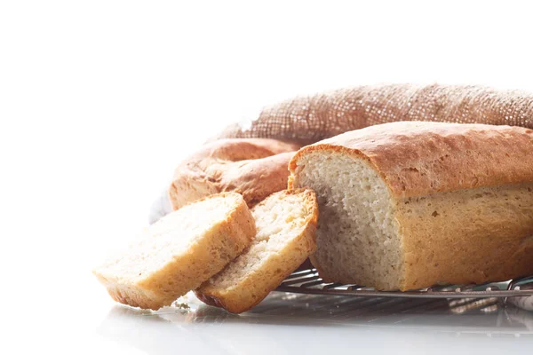 Färsk hemmagjord bovete bröd — Stockfoto