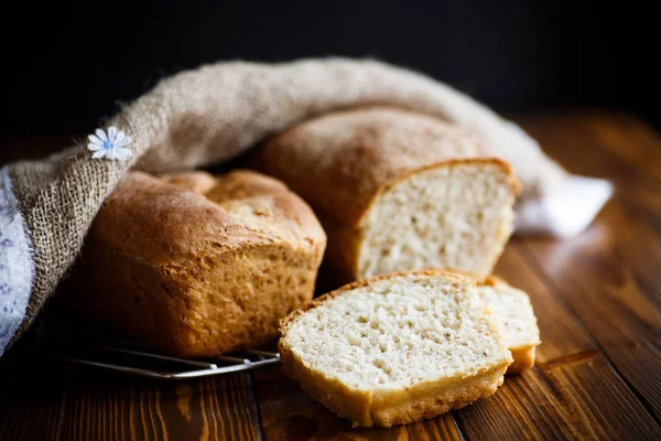 Fresh homemade buckwheat bread — Stock Photo, Image