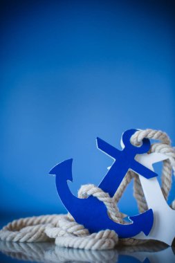 Ahşap dekoratif çapa