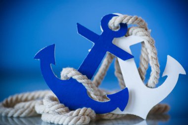 Ahşap dekoratif çapa