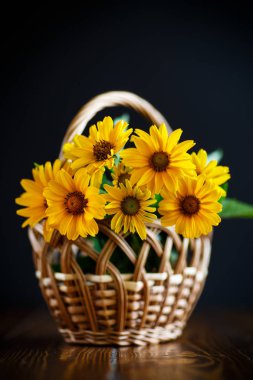 Sarı papatya buketi