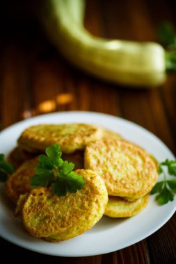 Kabak krep bir plaka üzerinde