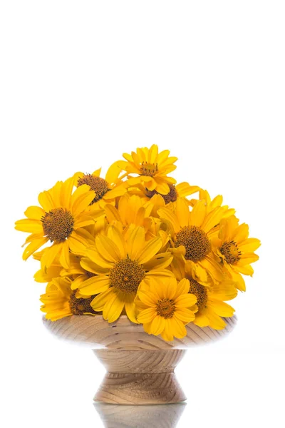 Bouquet of yellow daisies — Stock Photo, Image