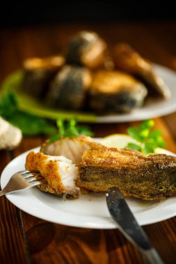 hamuru kavrulmuş yayın balığı