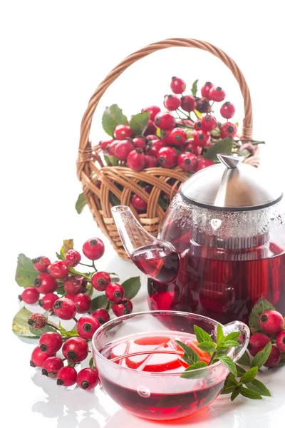 Rose hip tea — Stock Photo, Image