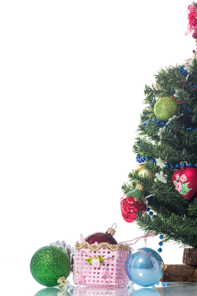 Adornos multicolores de Navidad —  Fotos de Stock