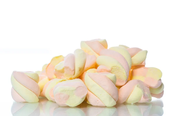 Słodkie cukierki wielobarwne Zefir — Zdjęcie stockowe