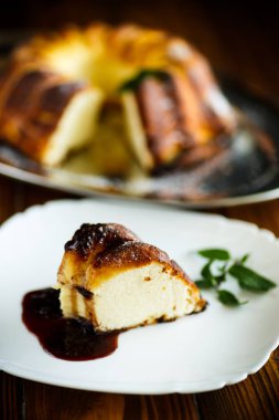 iştah açıcı tatlı süzme peynir güveç