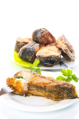 hamuru kavrulmuş yayın balığı