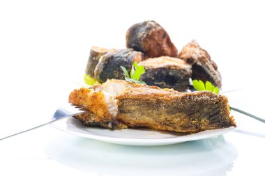 hamuru kavrulmuş yayın balığı