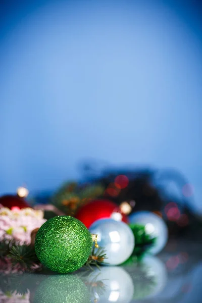 Beautiful new year toys — Stock Photo, Image