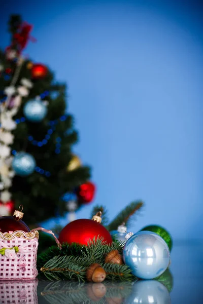 Beautiful new year toys — Stock Photo, Image