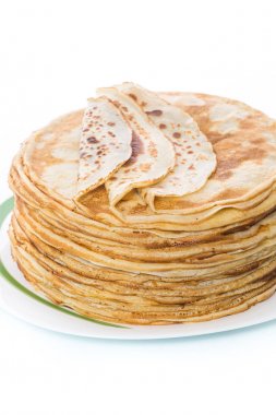 bir tabak içinde ince lezzetli gözleme