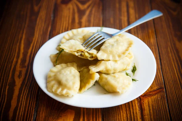 Bolinhos cozidos recheados — Fotografia de Stock