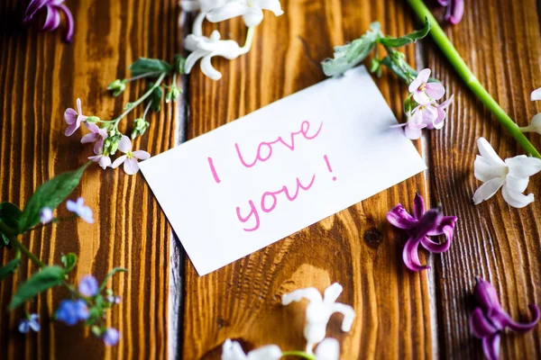 Beautiful bouquet of early spring flowers — Stock Photo, Image