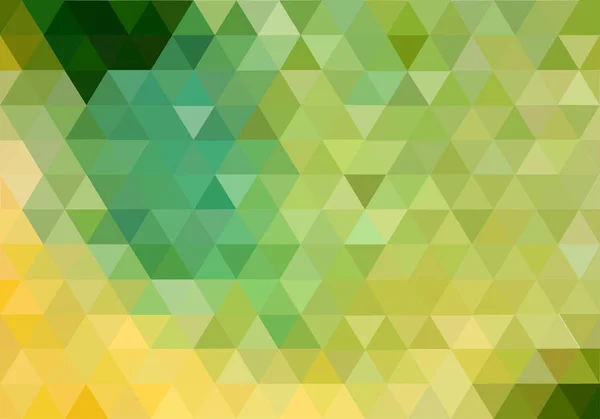 Fondo Vector Abstracto Verde Amarillo — Vector de stock