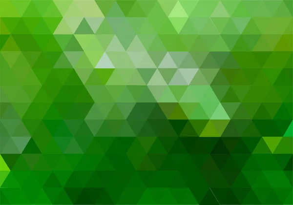 Green Abstract Vector Background — Stock Vector