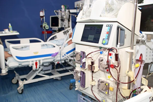 Hämodialyse - Ersatz der Nierenfunktion lizenzfreie Stockbilder