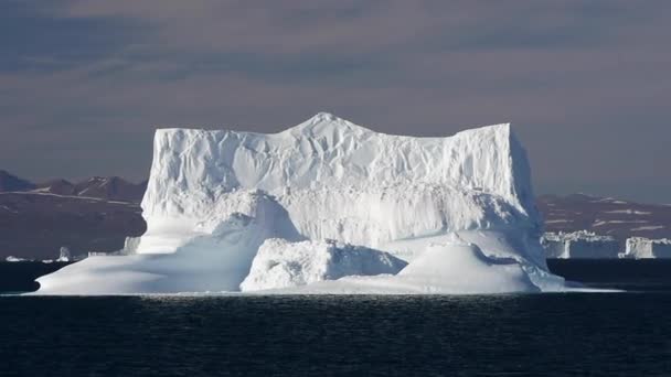 Icebergin in Groenlandia — Video Stock